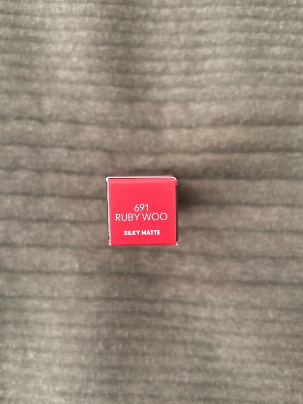 MAC Cosmetics Lipstick in shade: “Ruby Woo”